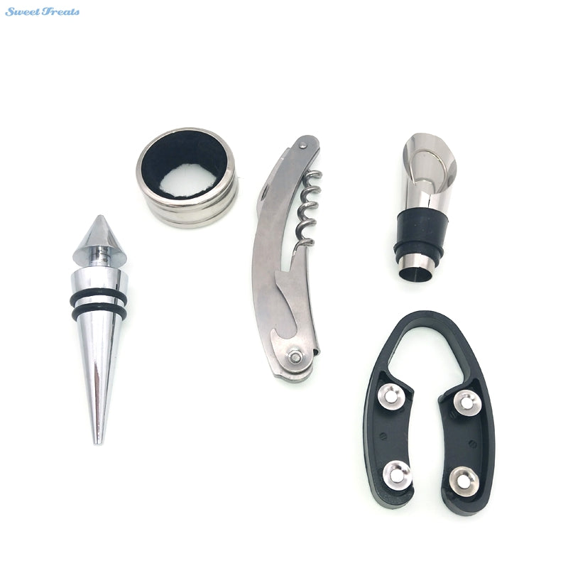 Wine Bottle Opener & Accessories Gift Set by HitMyNeed