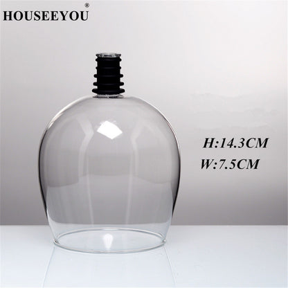 Wine Bottle Top Glass Cup 260ml by HitMyNeed