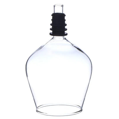 Wine Bottle Topper Glass with Silicone Seal by HitMyNeed