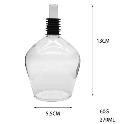 Wine Bottle Topper Glass with Silicone Seal by HitMyNeed