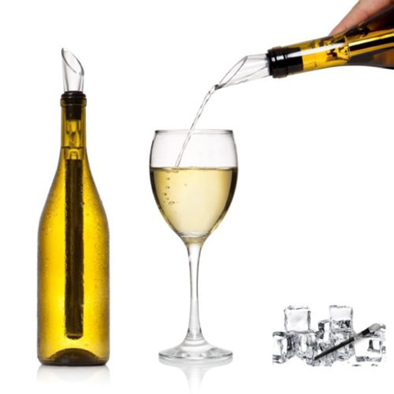 Wine Chiller Stick with Aerator and Pourer by HitMyNeed