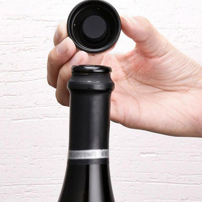 Wine Vacuum Stopper Bottle Caps (Set of 3) by HitMyNeed