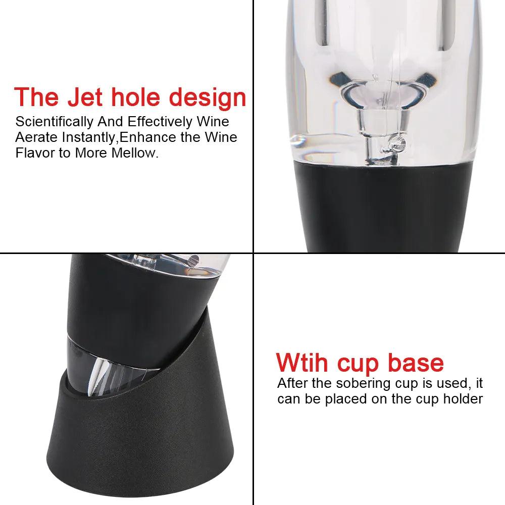 Wine & Whisky Aerator Decanter with Filter Base by HitMyNeed