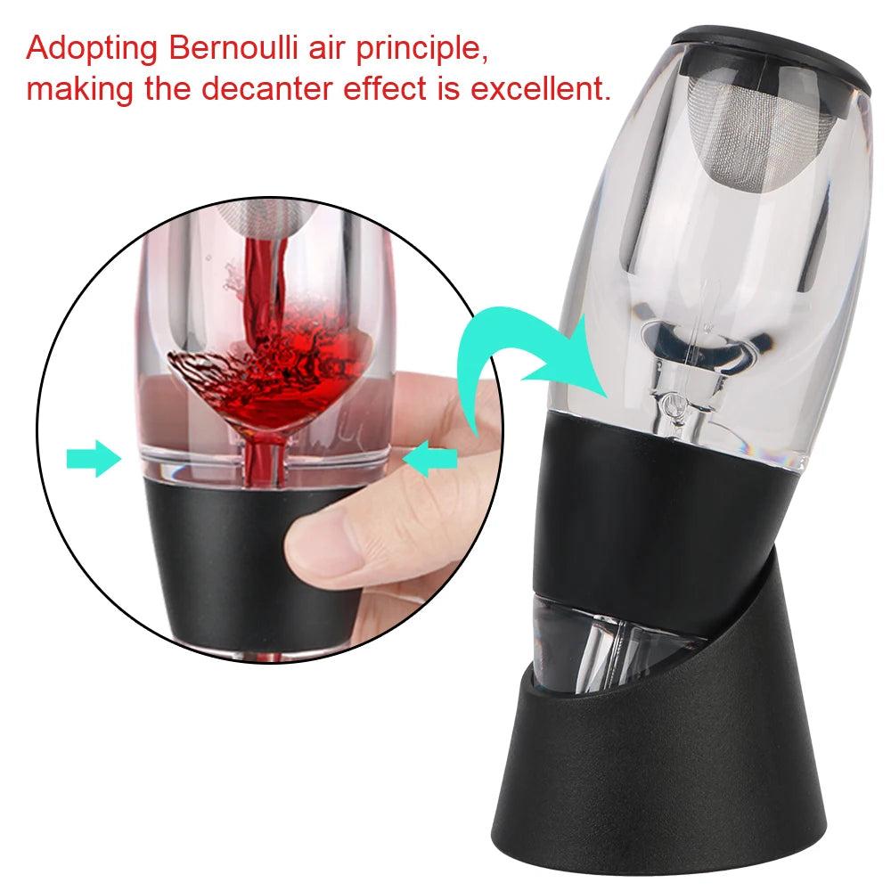 Wine & Whisky Aerator Decanter with Filter Base by HitMyNeed