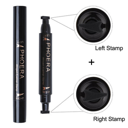 Winged Eyeliner Stamp Double-Ended Cat-Eye Pen by HitMyNeed