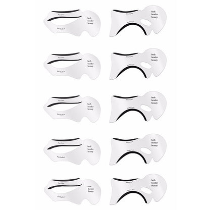 Winged Eyeliner Stencil Set for Precise Eye Makeup by HitMyNeed