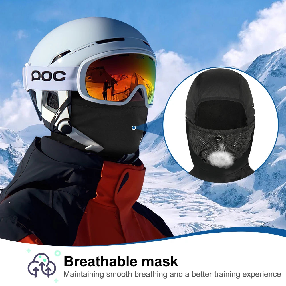 Winter Double-Layer Balaclava Face Mask for Sports by HitMyNeed