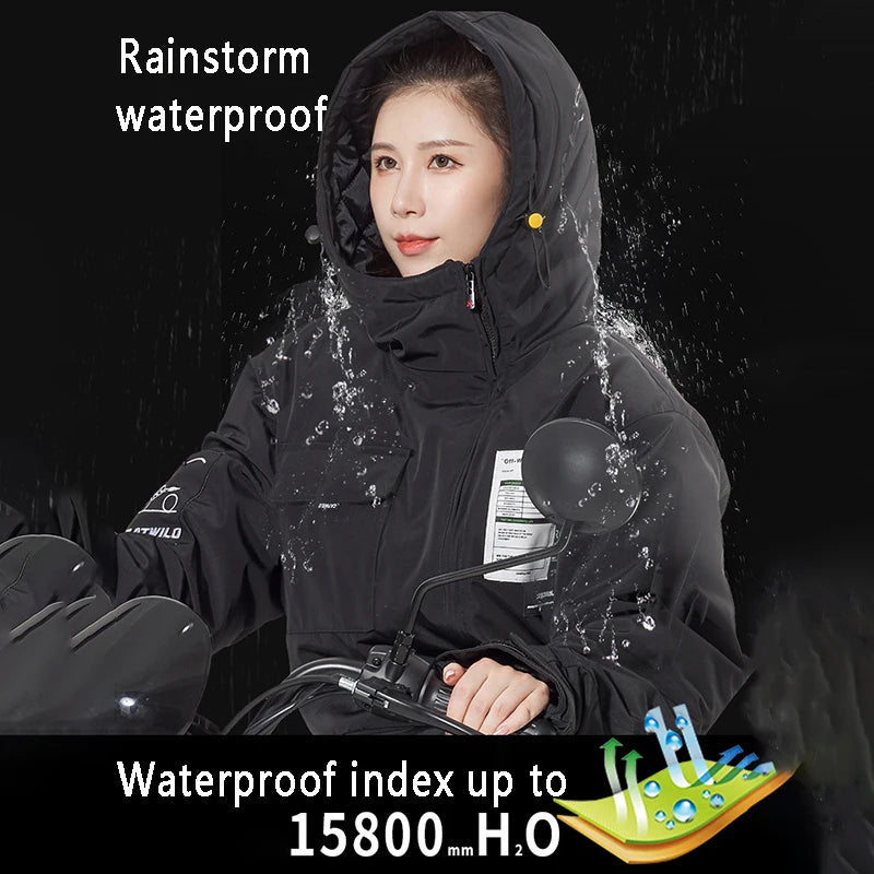 Winter Motorcycle Jacket Suit ColdProof & Windproof by HitMyNeed