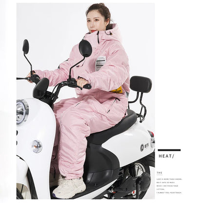 Winter Motorcycle Jacket Suit ColdProof & Windproof by HitMyNeed