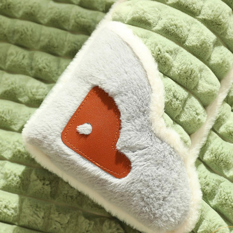 Winter Plaid Sofa Dog & Cat Bed, Removable Cover by HitMyNeed