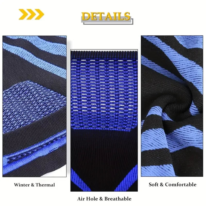 Winter Thermal Knitted Tube Scarf & Face Cover by HitMyNeed