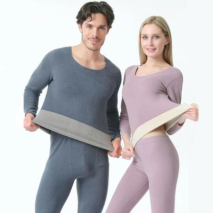 Winter Thermal Underwear Set Seamless Slim Fit by HitMyNeed
