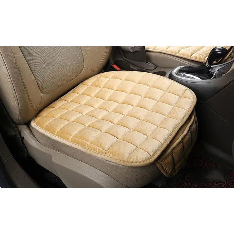 Winter Warm Anti-Slip Car Seat Cushion Pad beige by HitMyNeed