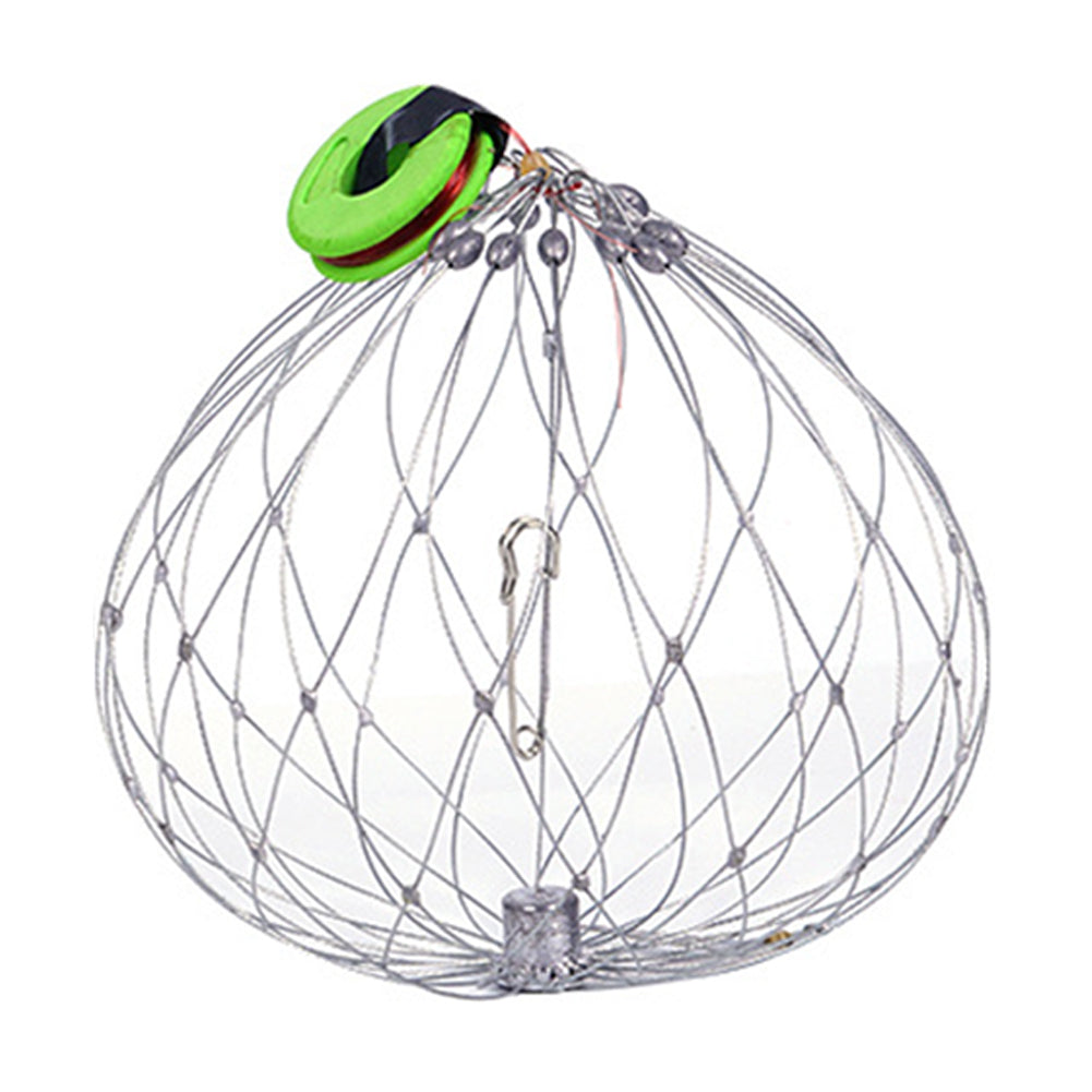 Wire Crab Trap Catching Net, 50cm Stainless Steel size-16-wire by HitMyNeed