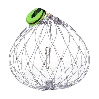 Wire Crab Trap Catching Net, 50cm Stainless Steel size-16-wire by HitMyNeed