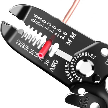 Wire Crimping Tool with Ergonomic Non-Slip Handles by HitMyNeed