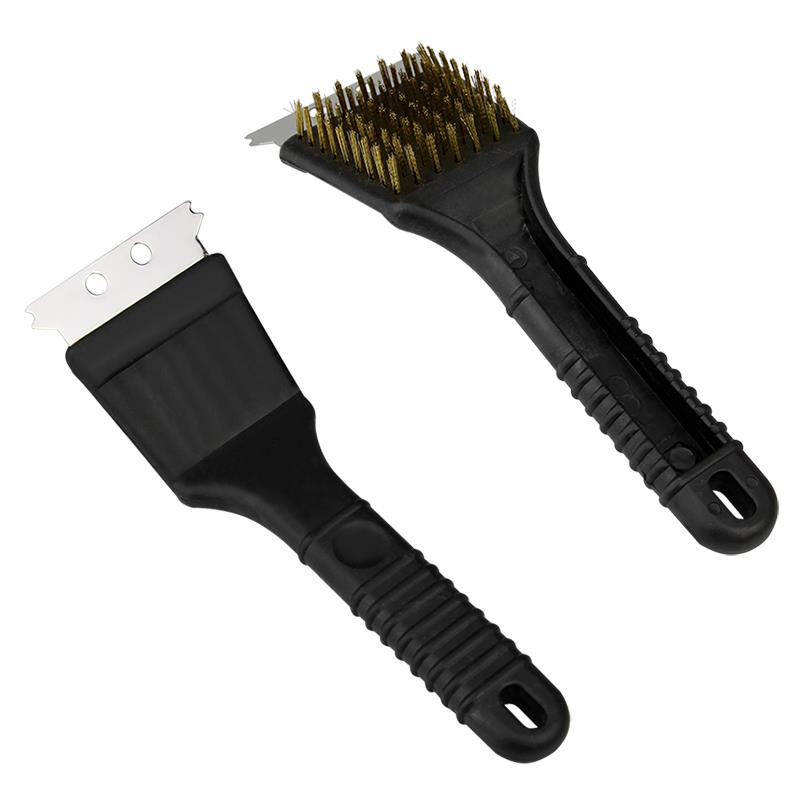 Wire Grill Cleaner Brush with Heat-Resistant Handle by HitMyNeed