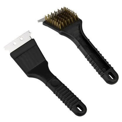 Wire Grill Cleaner Brush with Heat-Resistant Handle by HitMyNeed