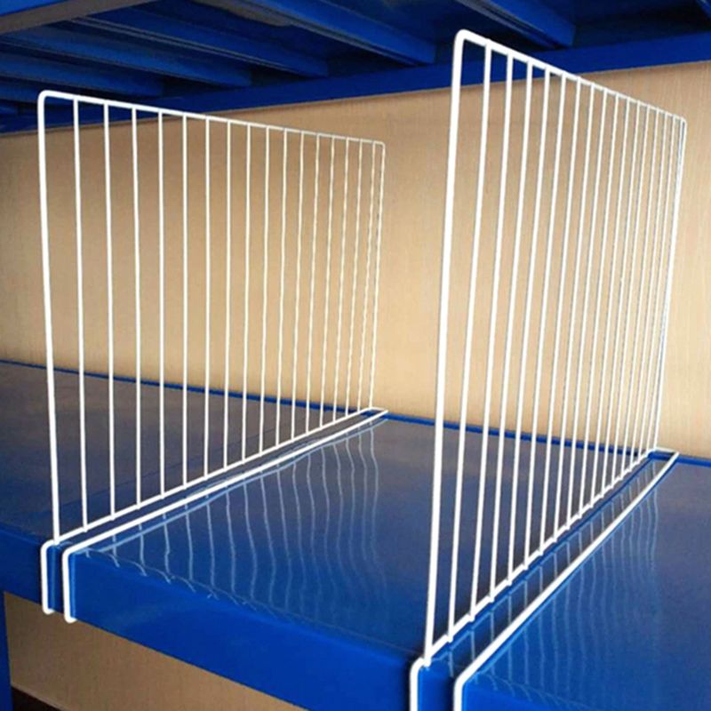 Wire Shelf Divider Clip-On Carbon Steel 40 x 30 cm by HitMyNeed
