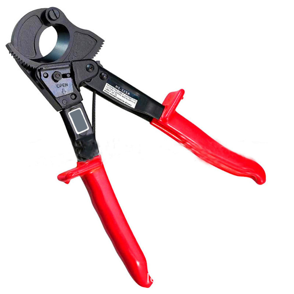Wire Stripper and Cable Cutter 32 mm Ratchet Tool by HitMyNeed