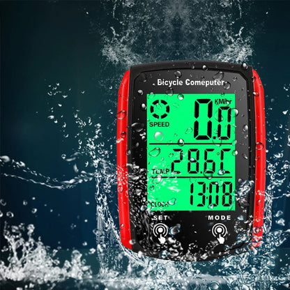 Wired Bike Computer Odometer with LCD Speed Display by HitMyNeed