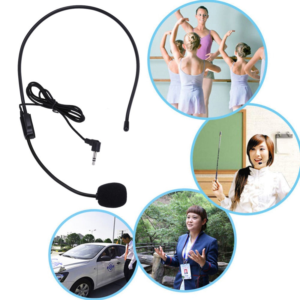 Wired Headset Microphone with 3.5mm Jack by HitMyNeed