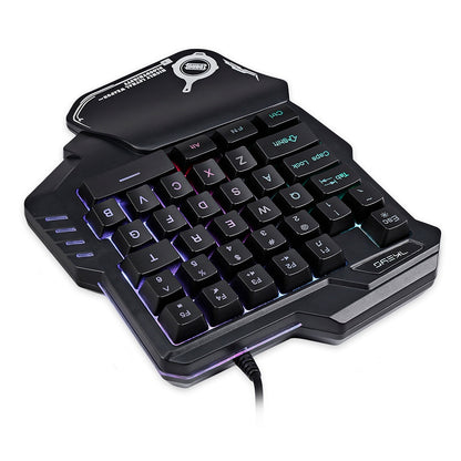 Wired One-Handed Gaming Keypad with 35 Keys by HitMyNeed