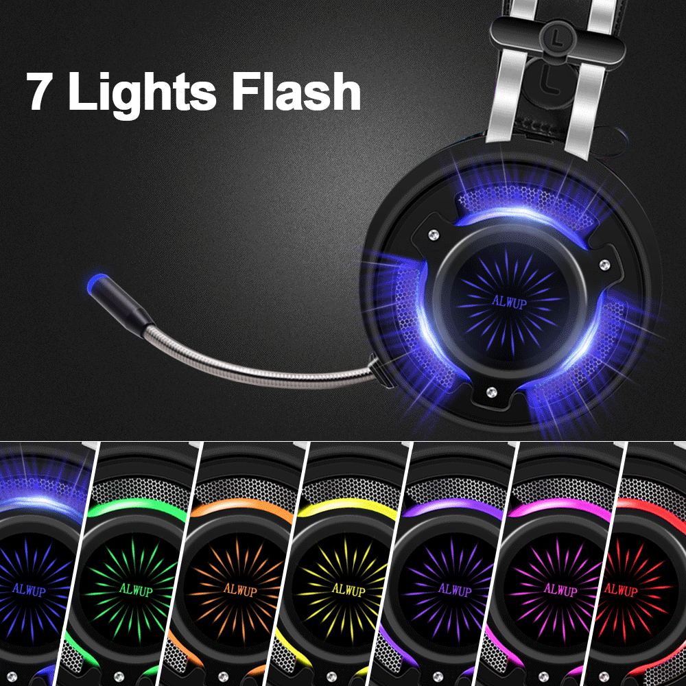 Wired PC Gaming Headset with 3D Surround Sound by HitMyNeed
