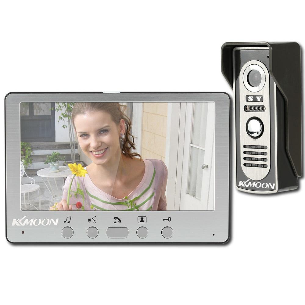Wired Video Door Phone System with 7" Monitor by HitMyNeed