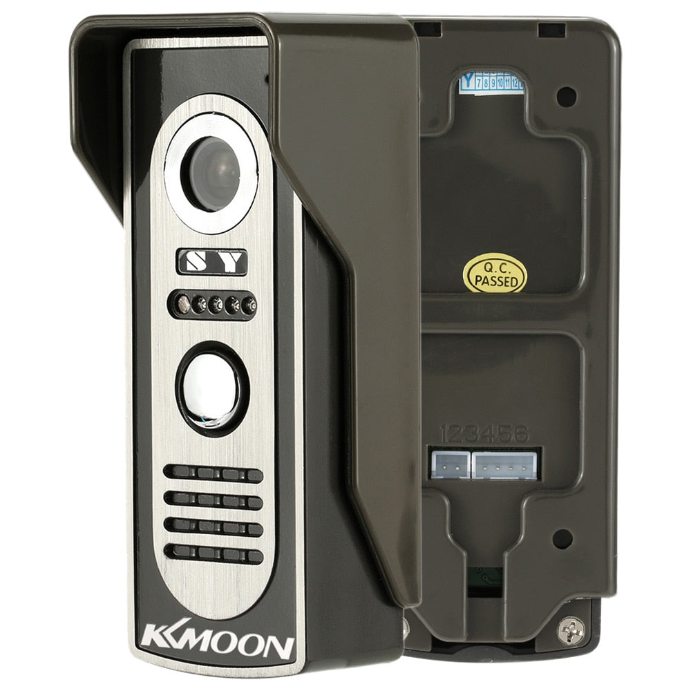 Wired Video Door Phone System with 7" Monitor by HitMyNeed