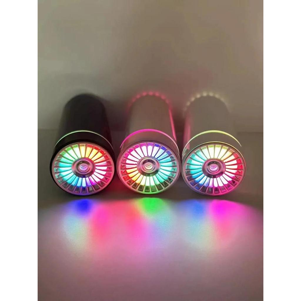 Wireless 300ml Car Air Humidifier with RGB Lights by HitMyNeed