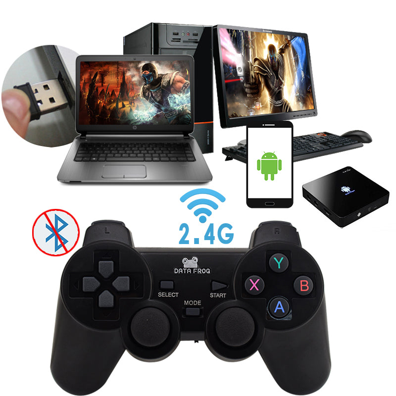 Wireless Android Gamepad Controller with Phone Holder by HitMyNeed