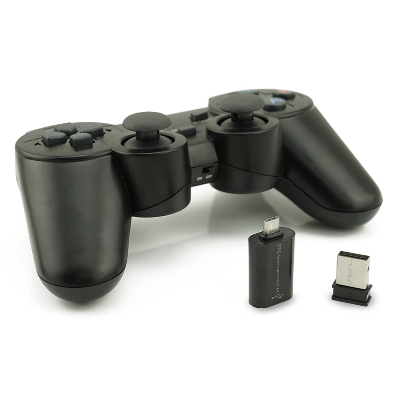 Wireless Android Gamepad Controller with Phone Holder by HitMyNeed