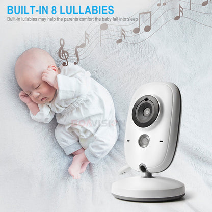 Wireless Baby Monitor with Night Vision & VOX Mode by HitMyNeed