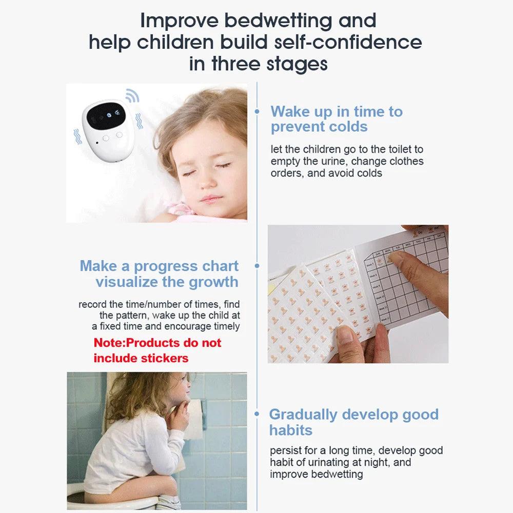 Wireless Bedwetting Alarm with Vibration & Receiver by HitMyNeed
