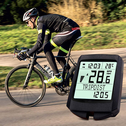 Wireless Bike Speedometer with LCD Display by HitMyNeed