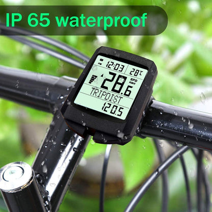 Wireless Bike Speedometer with LCD Display by HitMyNeed