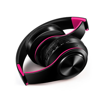 Wireless Bluetooth Foldable Over-Ear Headphones by HitMyNeed