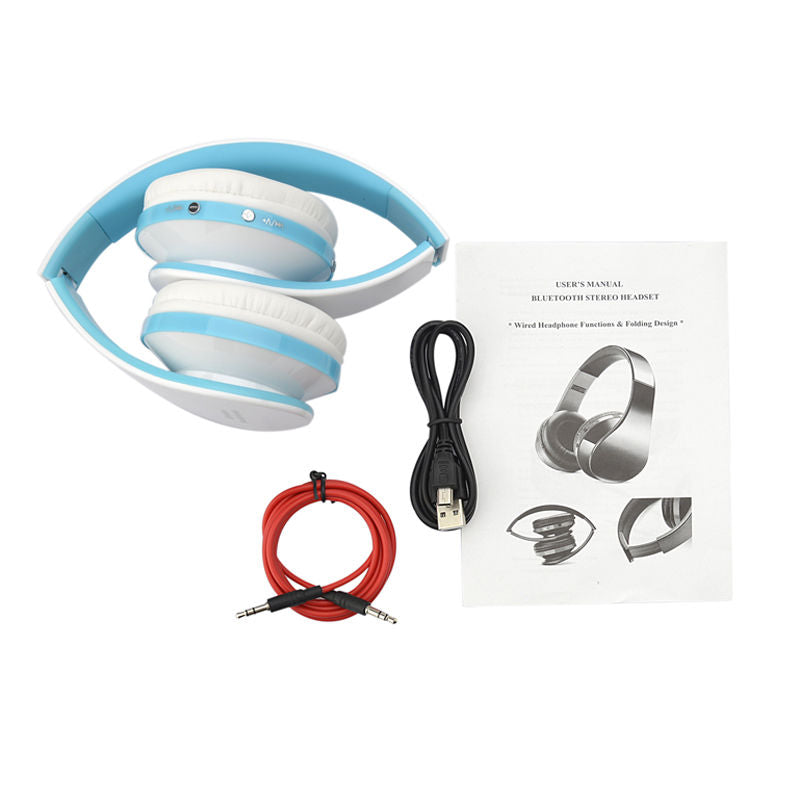 Wireless Bluetooth Foldable Over-Ear Headphones by HitMyNeed