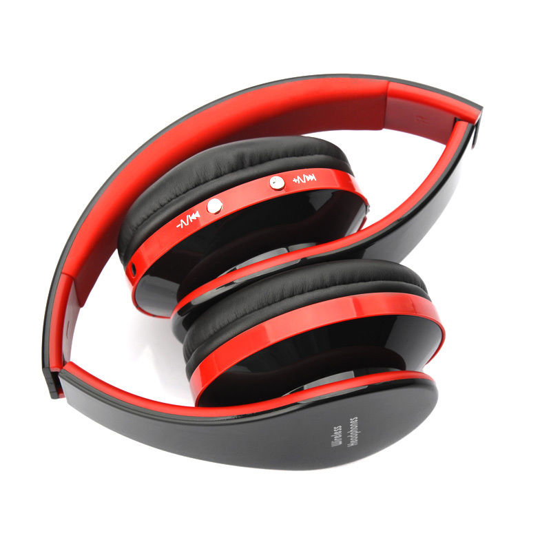 Wireless Bluetooth Foldable Over-Ear Headphones by HitMyNeed