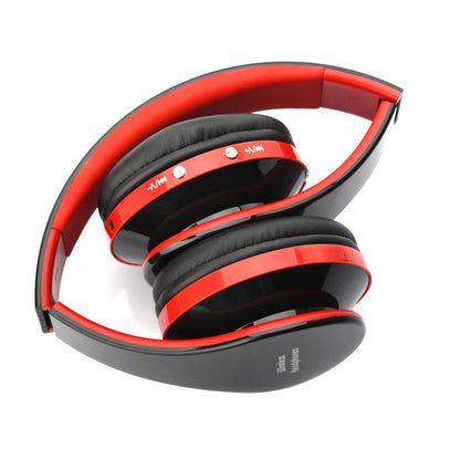 Wireless Bluetooth Foldable Over-Ear Headphones by HitMyNeed
