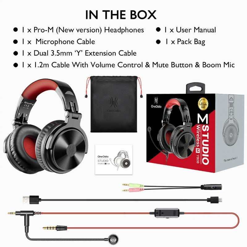 Wireless Bluetooth Gaming Headset with Mic by HitMyNeed
