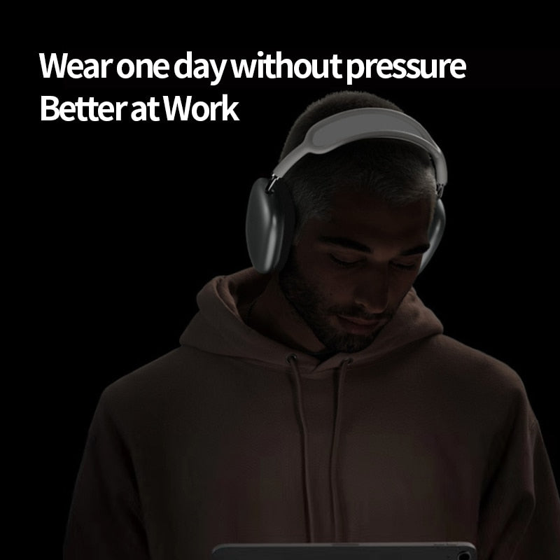 Wireless Bluetooth Headset with Mic & Noise Reduction by HitMyNeed