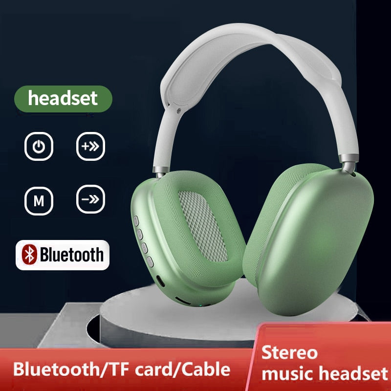 Wireless Bluetooth Headset with Mic & Noise Reduction by HitMyNeed