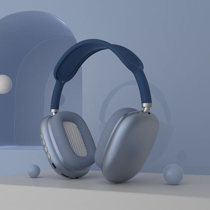 Wireless Bluetooth Headset with Mic & Noise Reduction blue by HitMyNeed