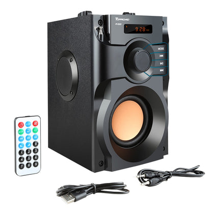 Wireless Bluetooth Stereo Speaker with Heavy Bass by HitMyNeed
