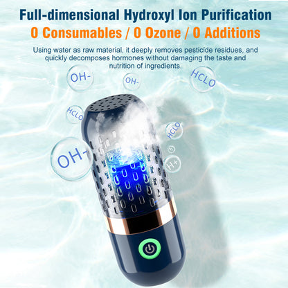 Wireless Capsule Fruit & Vegetable Cleaner by HitMyNeed