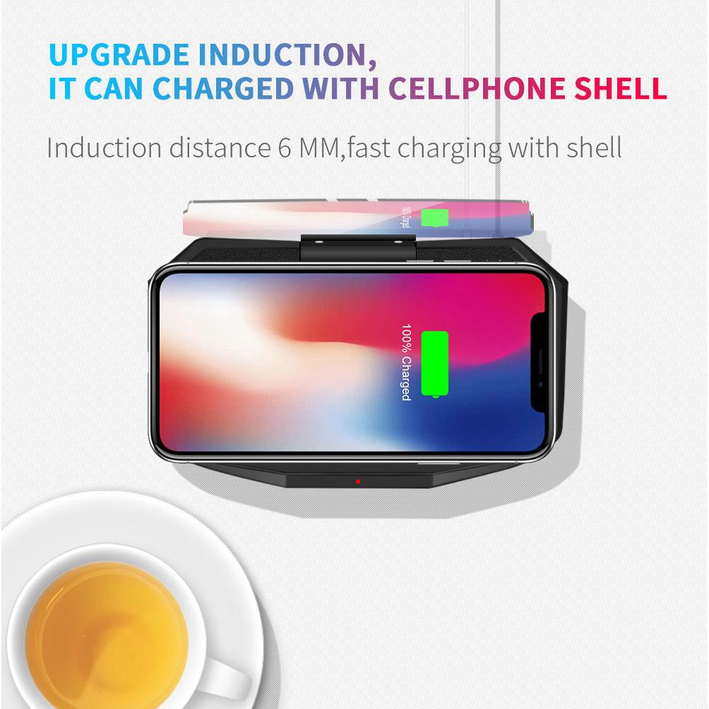 Wireless Car Charger Phone Dock with HUD Display by HitMyNeed