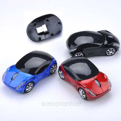 Wireless Car-Shaped Mouse 2.4GHz 1600 DPI by HitMyNeed