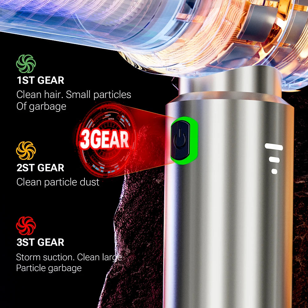 Wireless Car Vacuum & Blower Handheld Cleaner by HitMyNeed